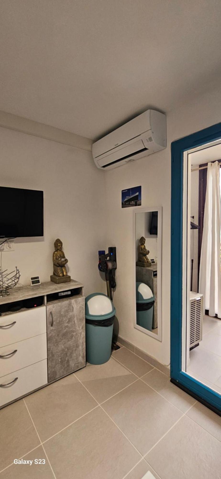 Appartement Vue Mer,Acces Direct Plage,Fibre,Clim,Parking Public Gratuit Ле Баркарес Экстерьер фото
